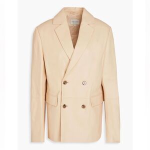 Davao leather blazer, XS